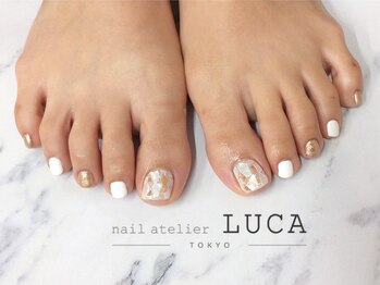 ネイルアトリエルカ(nail atelier LUCA)/W-203 ステンドグラスフット