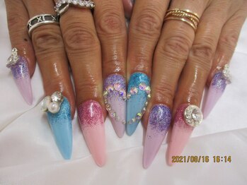 【厳選】　スカルプネイル