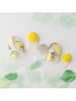 ラ カゼッタ(La casetta)/レモンフレンチネイル