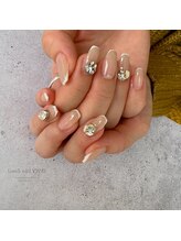 リアンスネイル ヴィヴィッド 岡山店(LianS nail ViViD)/ナチュラル＋ストーン