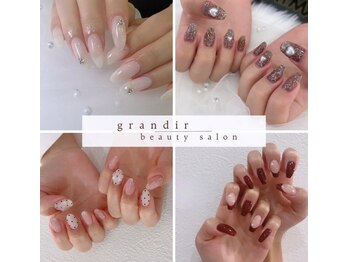 グランディール(grandir)の写真/【持ち込みデザインOK】オフ込み120分間お好きなアートをお楽しみ下さい☆いつでもリーズナブルな価格♪