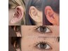 【学生限定】まつ毛パーマ＋耳つぼジュエリー(6粒)