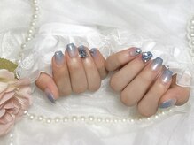 ナナリスボン 福岡(NANA LISBON)/キラキラグラデーションデザイン