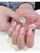 ノラ シブヤ(NORA SHIBUYA)/天使の羽ネイル
