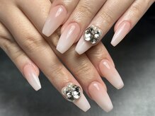 ネイルサロン 虹色