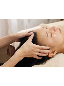 ヘッドスパで癒されたい