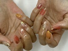 明るめ秋色大人ニュアンス
