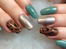 ラウト デコレーションアンドネイルサロン(Lauto Decoration&Nail Salon)/ヒョウ柄ネイル