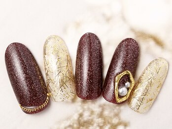 モンスリール 麻布十番(Mon Sourire)/冬におすすめボルドー系カラー!