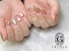 ぷるマグ×ラメワンカラー♪