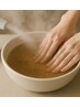 〈handケア〉育爪ハンドケア　温感スチームスクラブバス・薬膳手湯付き