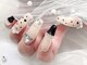 モシ(Moci)の写真/【フィルイン対応で自爪のケアサロン◎】持ち込みOK！大人女性に上品なデザイン～こだわりアートまで＊