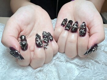 ナナネイル(Nana Nail)/長さ出しワンカラーパーツ放題