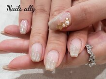 ネイルズアリー 立川店(Nails ally)/星×ギャラクシー×マグネット