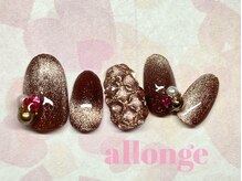 アロンジェ 甲府中央店/マグネットネイル☆