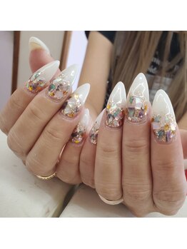 ネイルサロン ティプレシャス(T Precious)/キラキラシェルネイル♪