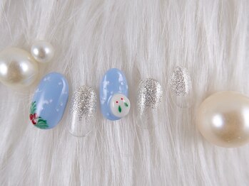 ショコ アンド ラム(Syoko&Lum)/☆3D白うさぎアート☆