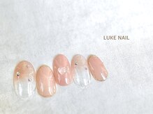 ルークネイル 恵比寿店(LUKE NAIL)/ワンホンマグネットハートネイル