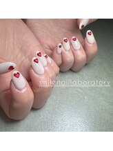 スマイル ネイル ラボラトリー(Smile nail laboratory)/ぷっくりハート