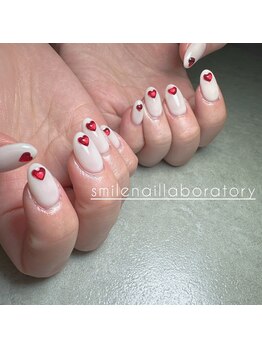 スマイル ネイル ラボラトリー(Smile nail laboratory)/ぷっくりハート