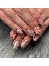 アイズニューヨークネイル(I's New York nail)/ピンクデザインネイル