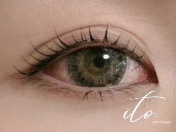 イト アイデザイン(ito.eye design)の写真/【那須塩原黒磯エリアのアイデザインサロン】保湿効果◎の美容液配合でうるうる映えまつ毛に
