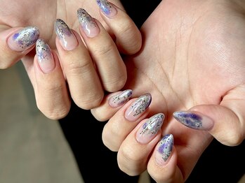 ヌル ネイル 堀江(NURU NAIL HORIE)/ブルべ!モード!ニュアンス☆