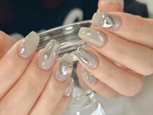 ノウェム(novem)/グレー×シルバー