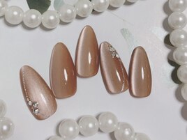 秋シンプルネイル