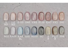 プリッシュ 銀座店(prish)/マグネットネイルのカラバリ