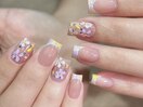 お花ネイル