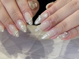 キラキララメグラデーション