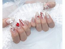 アインネイル(Aing nail)/ガーリーネイル  MOMO施術