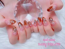 ベイビーブレス(BABY BREATH)/持ち込み☆夏ネイル