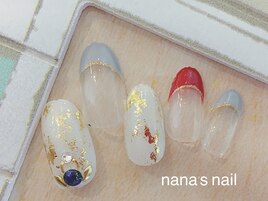 フレンチ×ホイルアート
