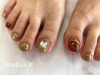 リュエル(RUELLE)/フットジェル べっ甲