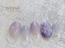 ウィスプ(WHISP)/紫陽花ネイル 9480円