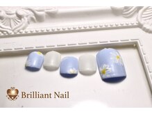 ブリリアント/フラワーネイル♪