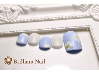 ブリリアント/フラワーネイル♪