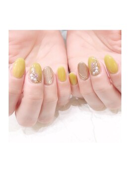 ビューティービースト フォー ネイルアンドアイラッシュ 並木店(beauty:beast)/イエロー