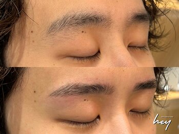 ヘイ 恵比寿店(hey)/メンズ眉毛＊パラレルブロウ