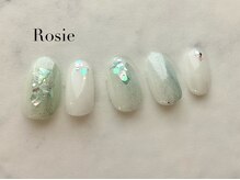 ロージィ(Rosie)/縦グラデーションネイル