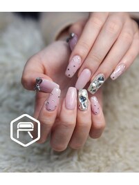 桜ピンクネイル