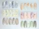 ハチナナヨンネイル(f*w874nail)の写真/【パラジェル無料*トレンド定額¥5500/¥6500】夏に映えるデザイン多数！カラーやパーツの変更・追加もOK♪