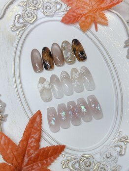 ティーエヌ 本厚木店/秋ネイル☆8000円【8800円税込】