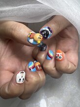 ヘアーアンドネイル ルシア(Hair&Nail Lucia)/持ち込みデザインにアレンジ