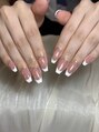 ルオントネイルトウキョウ(Luonto nail TOKYO) 白フレンチ好きです♪