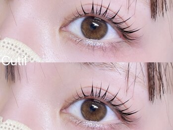 キュティル 横浜関内店(Cutil)の写真/【大人気★似合わせラッシュリフト＆パリジェンヌ！】自まつ毛の状態を見極めた施術でモチの良さ◎