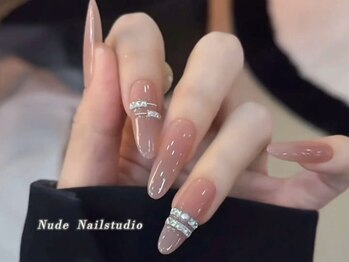 ヌード ネイルスタジオ 船橋店(Nude Nailstudio)/パラジェル/長さだし/オフのみ