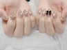 【hand】マグネット定額ネイル/自爪を削らないベース使用
